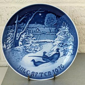1970 Bing & Grondahl Christmas plate, designed by Henry Thelander Mint 10/10